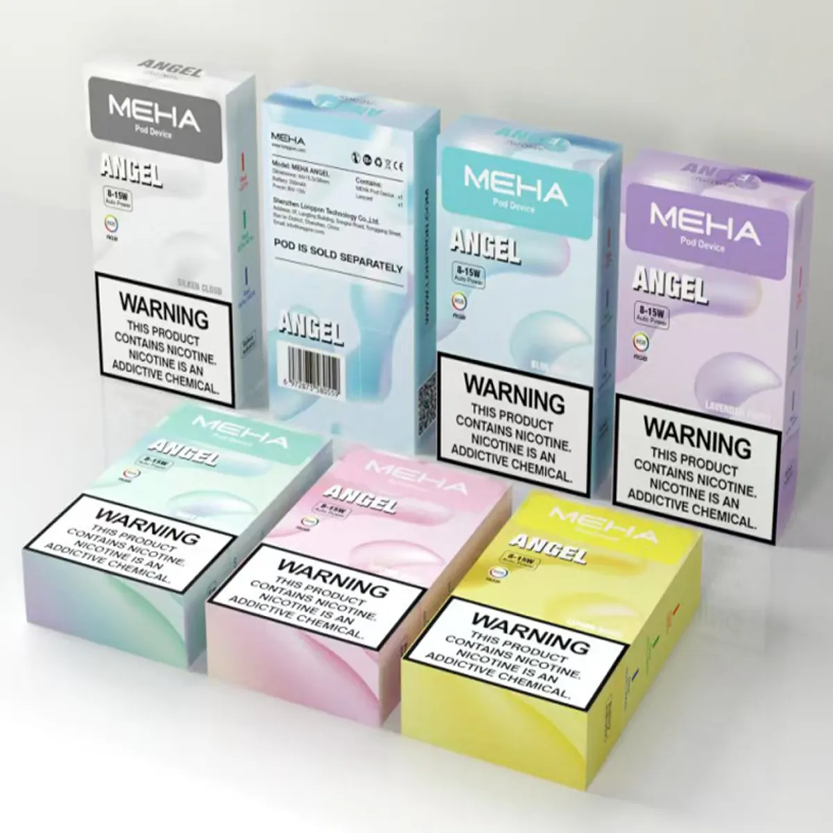 MEHA五代主機 魅嗨換彈迷你方形五代煙桿:圖片 8