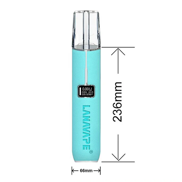 Lana皮革主機 Lanavape煙桿 液晶螢幕顯示充電式霧化電子煙:圖片 5