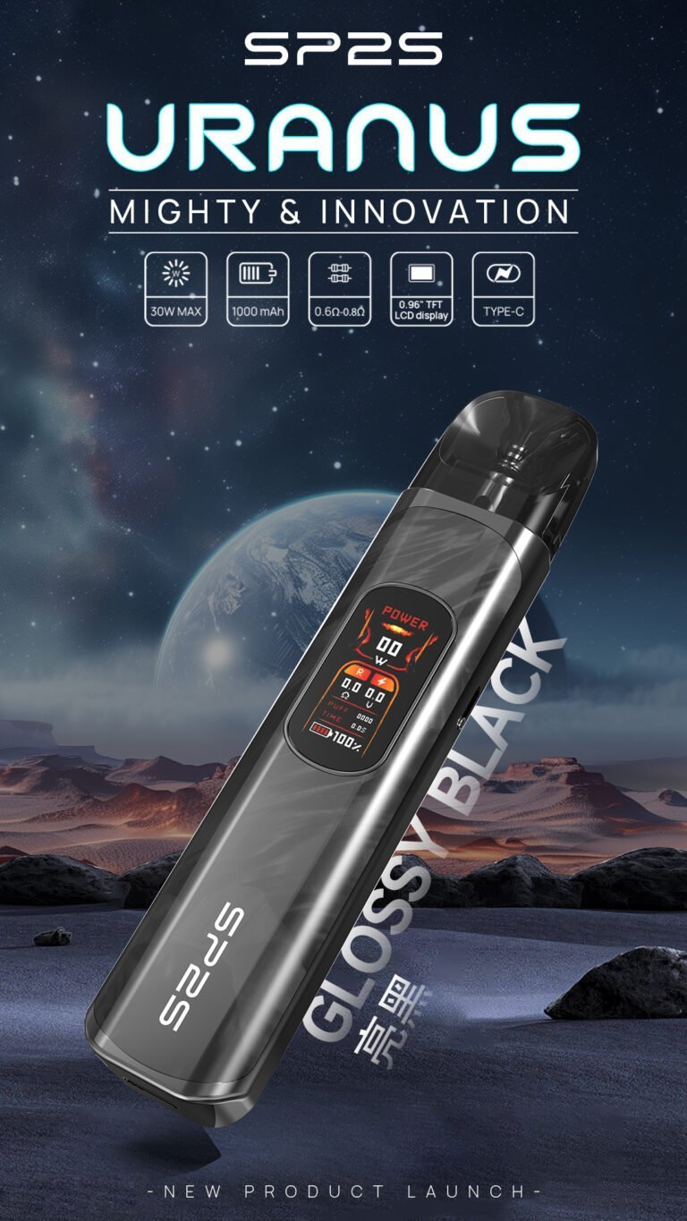 SP2S URANUS注油主機套裝SP2天王星系列可多檔調節電子煙:圖片 4